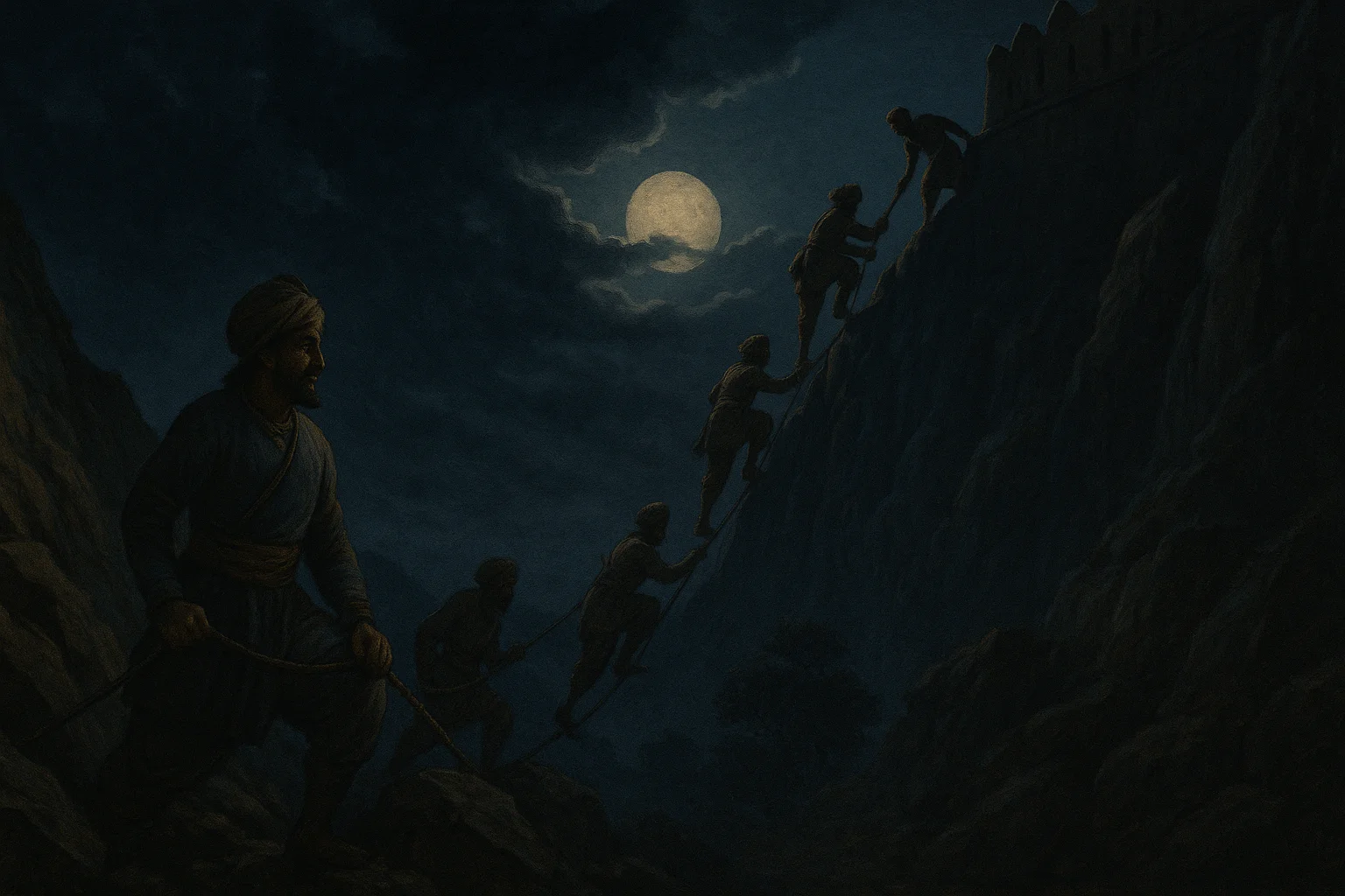 The Night That Shook the Mountains: The Daring Assault on Sinhagad