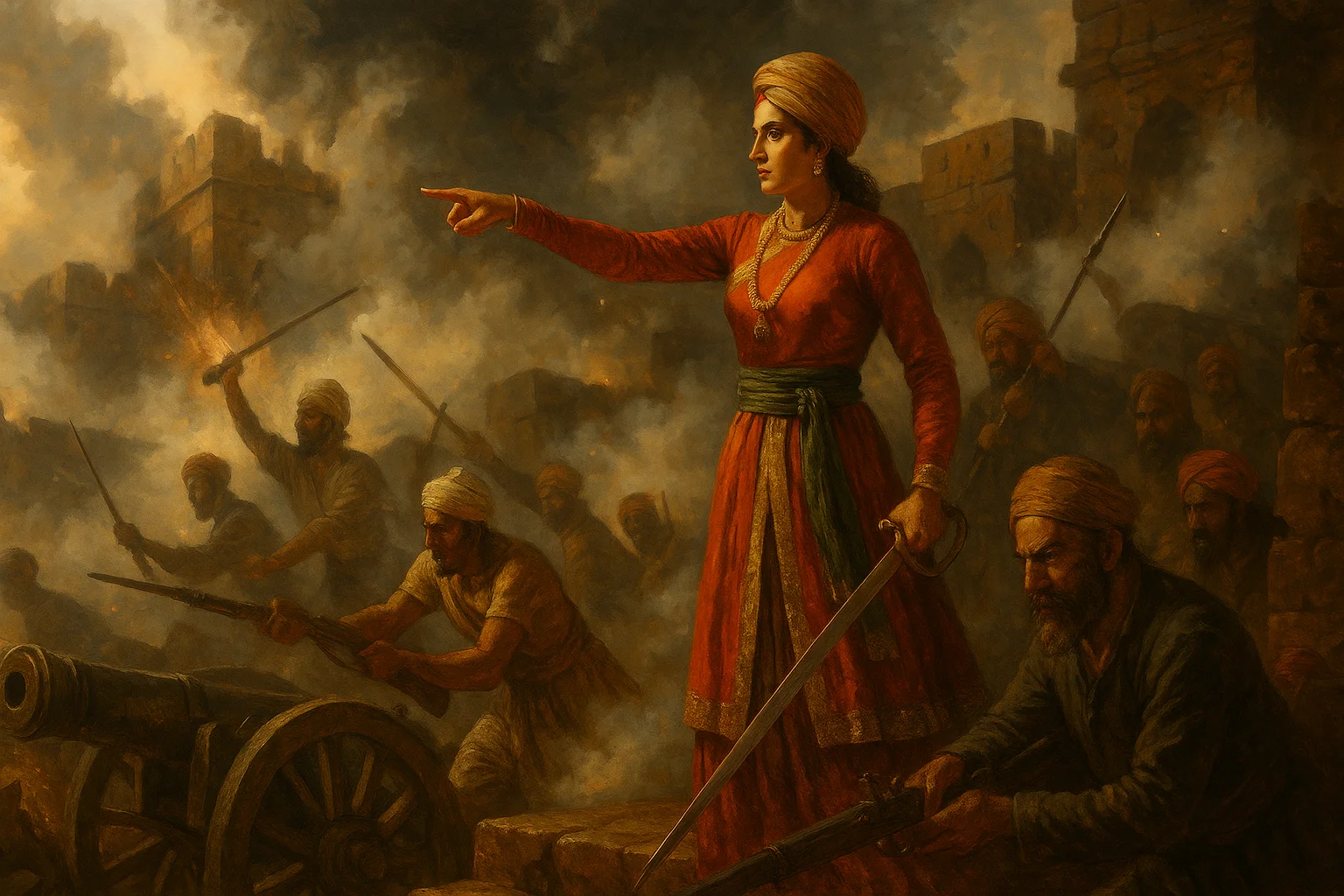 The Siege of Jhansi: A Queen's Defiant Stand